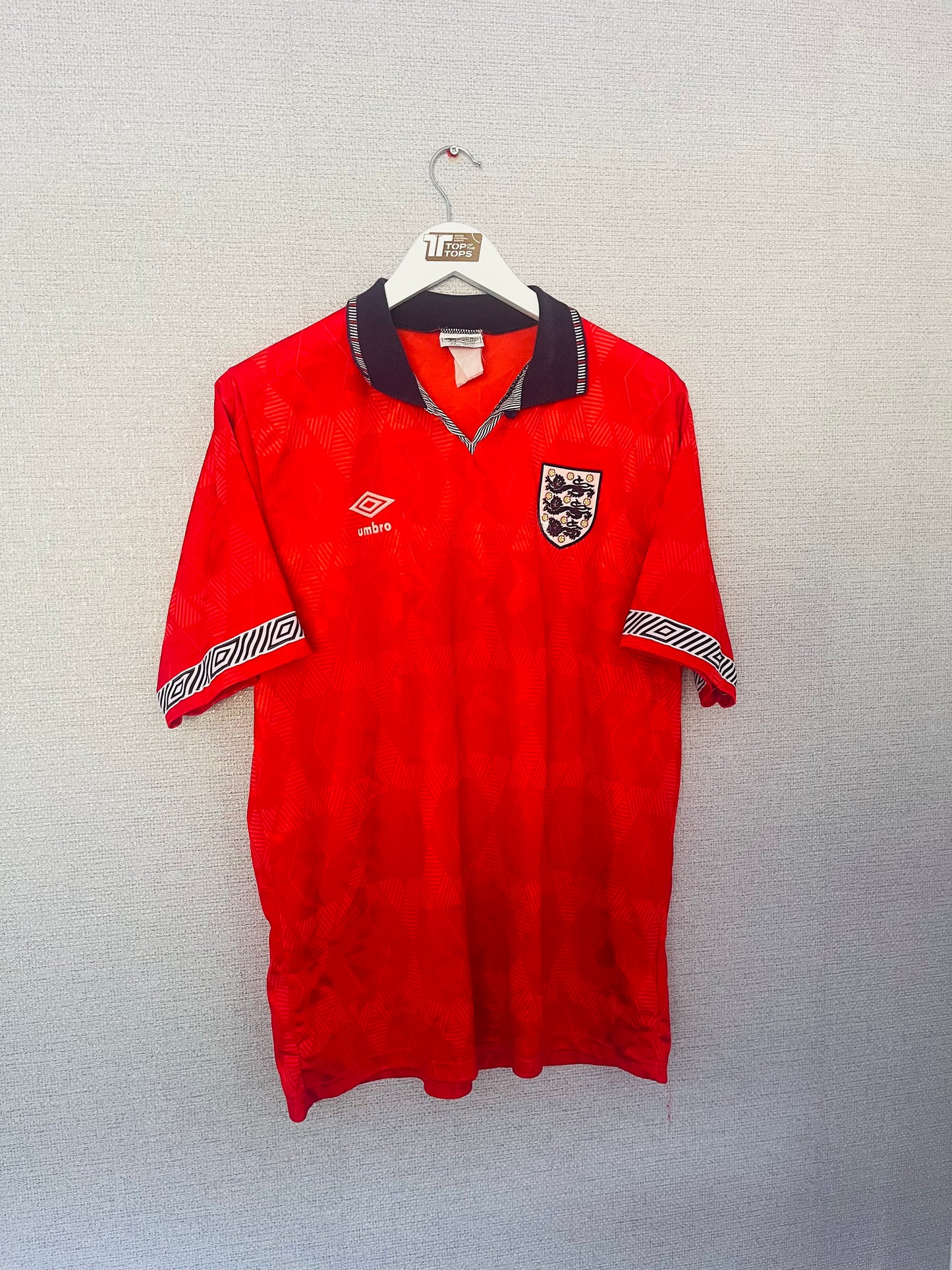 England away football shirt W/C Italia 90 Large