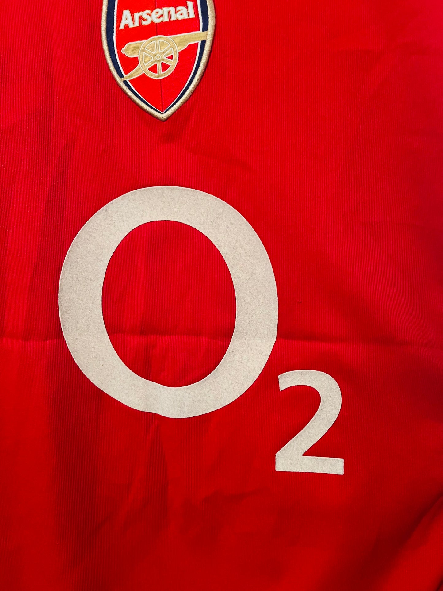 Arsenal home football shirt 2004/05 Vieira Large