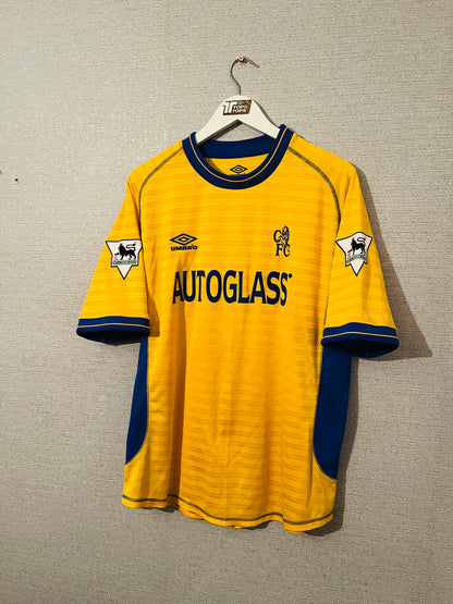 Chelsea away football shirt 2000/02 Di Matteo XL