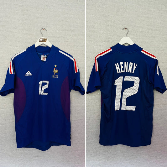France home football shirt          W/C 2002 Henry Small/Medium