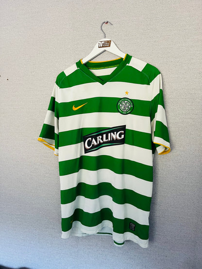 Glasgow Celtic home football shirt 2008/08 Samaras XL