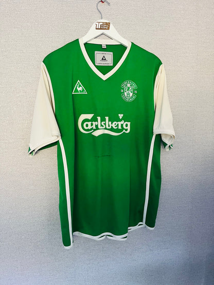 Hibernian home football shirt 2002/03 Large