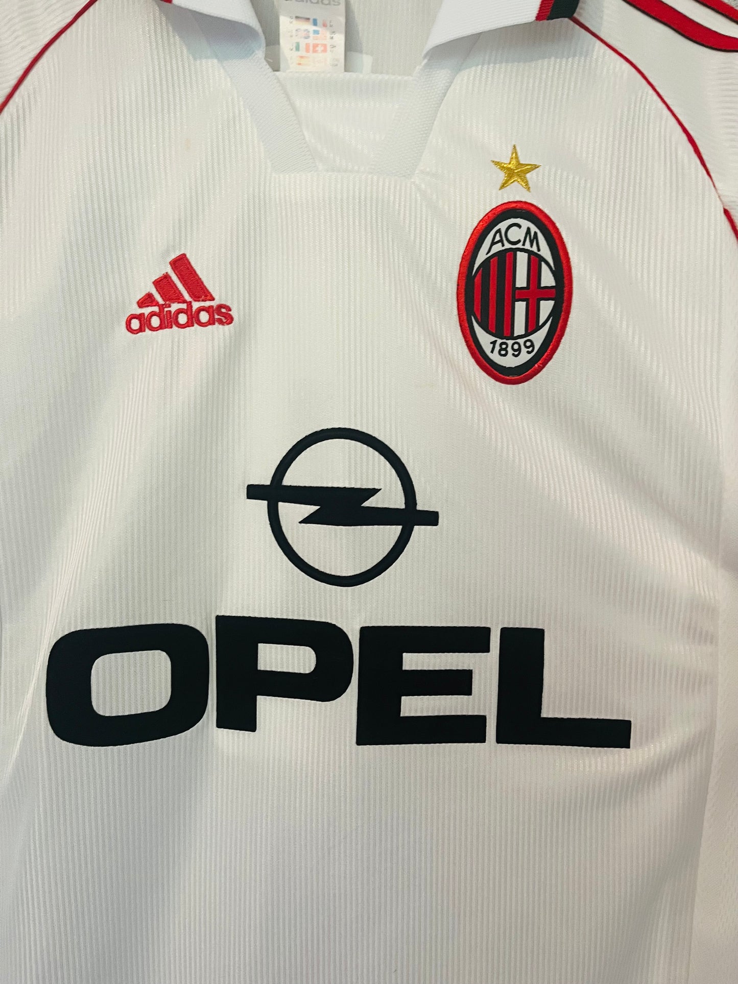 AC Milan away football shirt 1998/2000 Maldini Medium