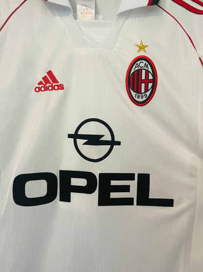 AC Milan away football shirt 1998/2000 Maldini Medium