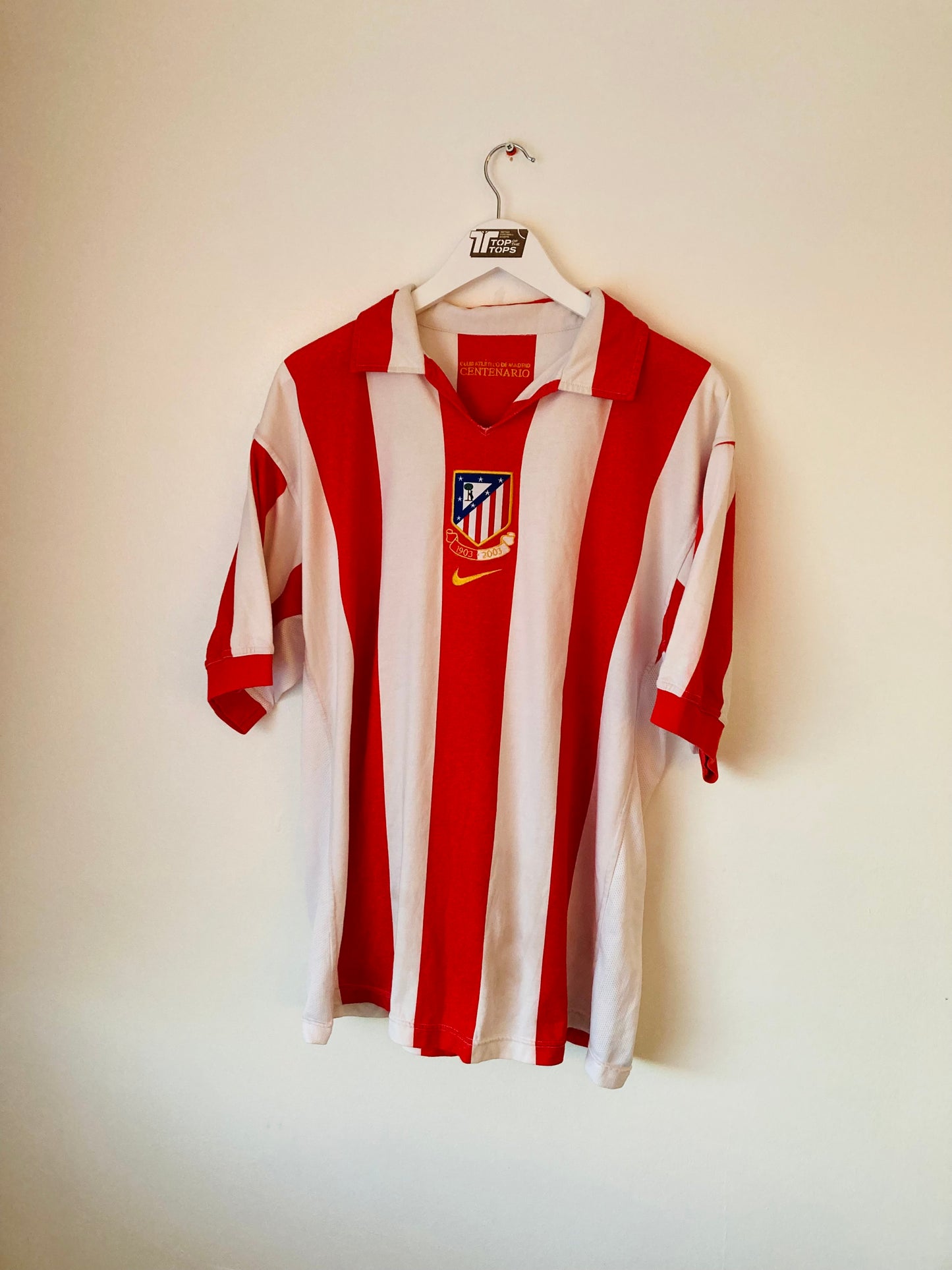 Atletico Madrid home football shirt
2002/03
Torres XL