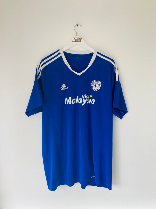 Cardiff City home football shirt 2016/17 XXL