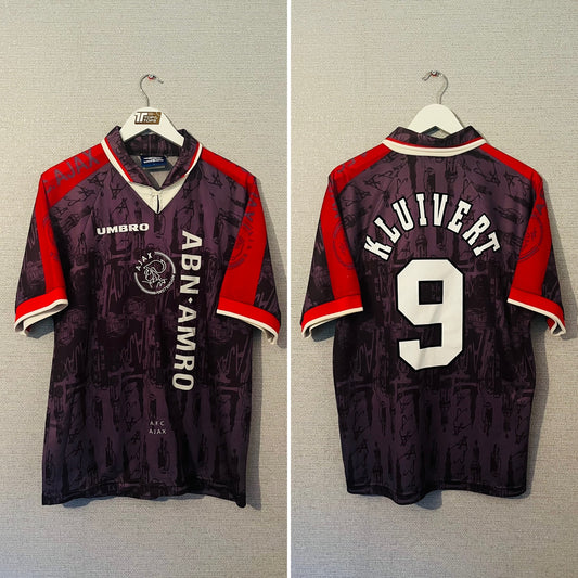 Ajax away football shirt 1996/97 Kluivert Large