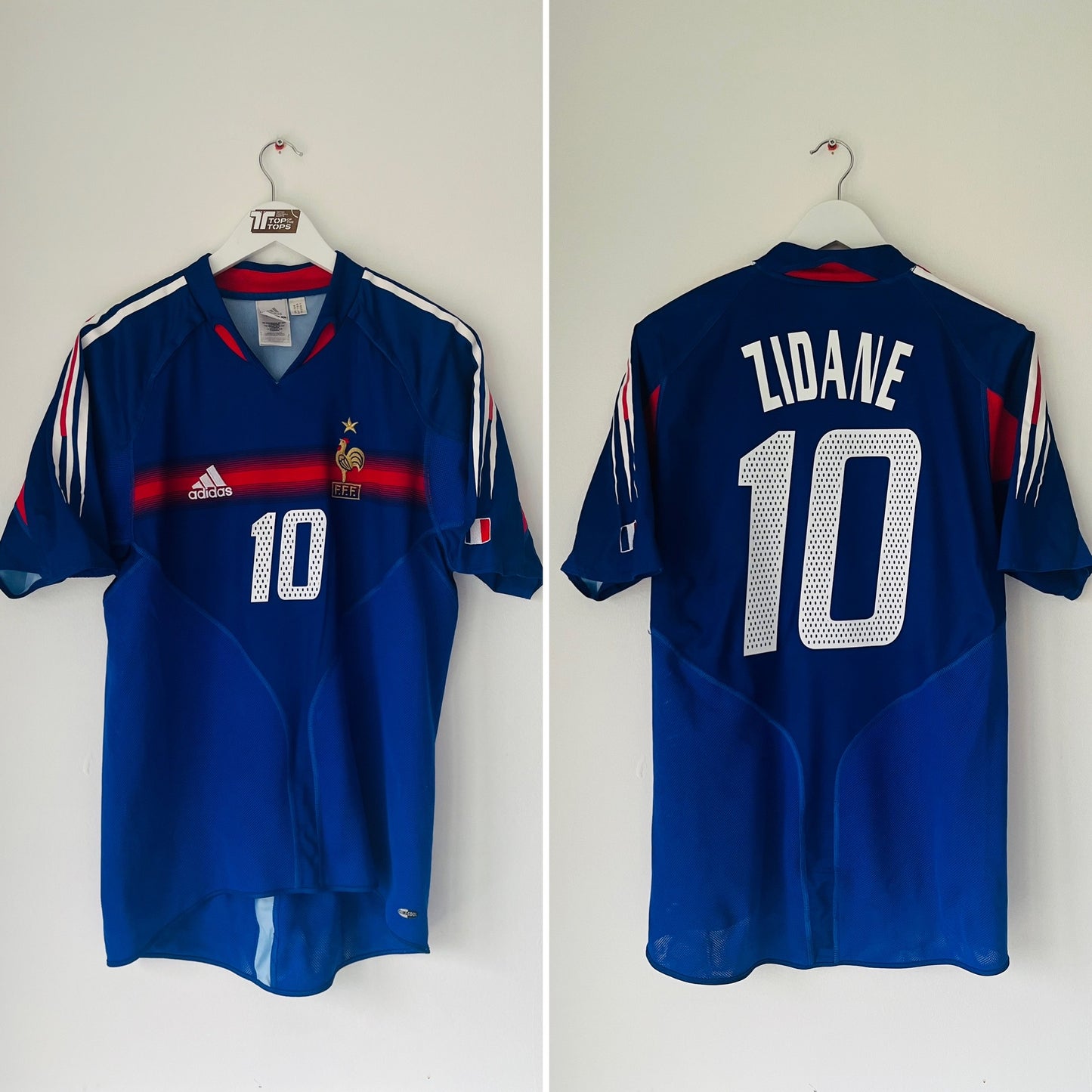 France home football shirt
Euro 2004 Zidane Medium