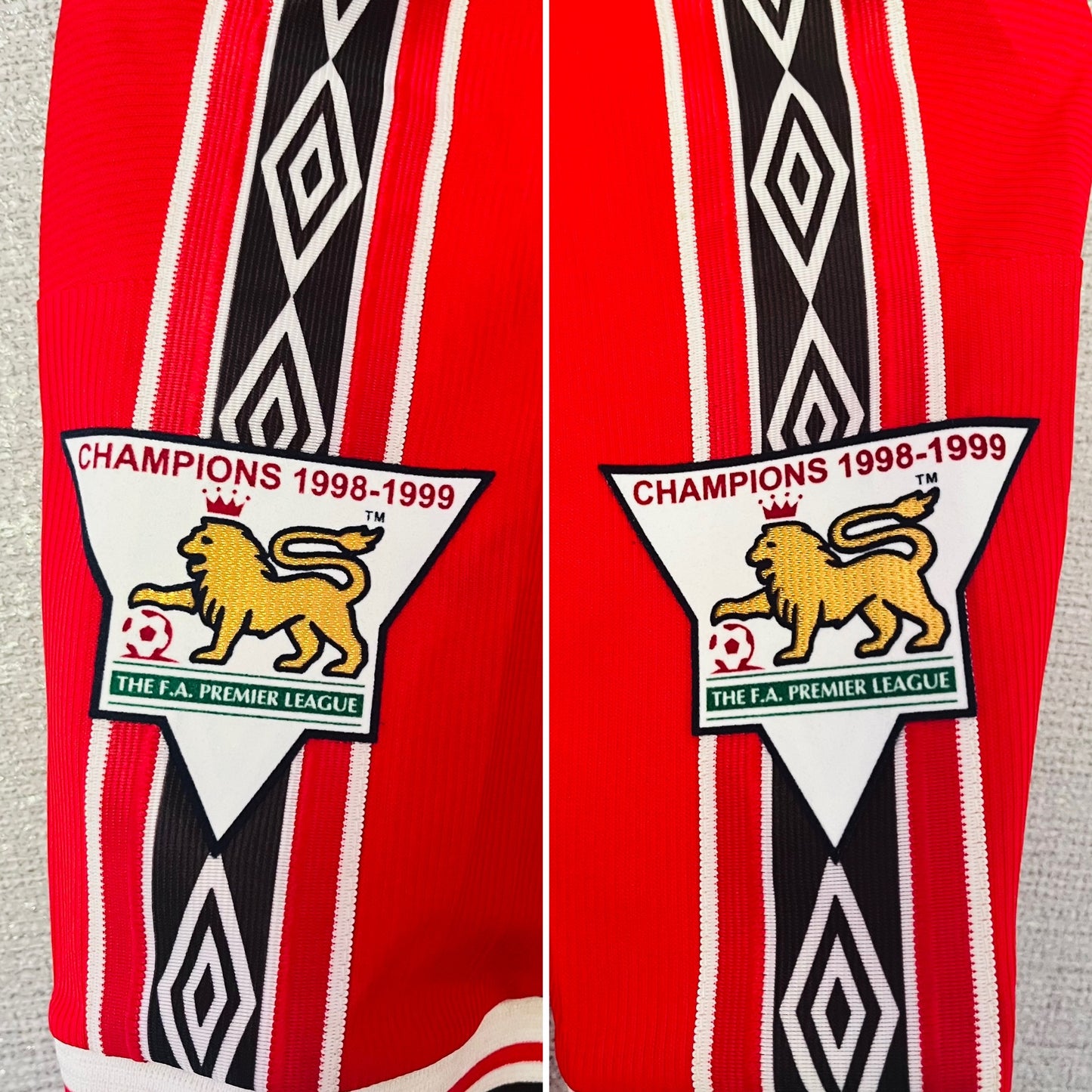 Manchester United home football shirt
1999/2000 Beckham Medium