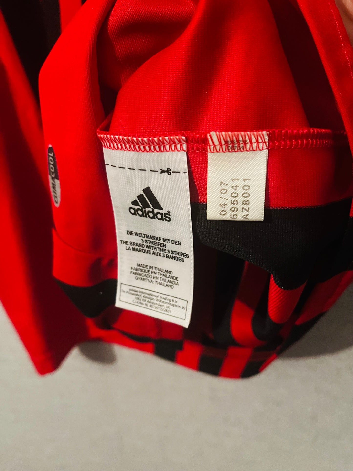 AC Milan home football shirt 2007/08 Kaka Large