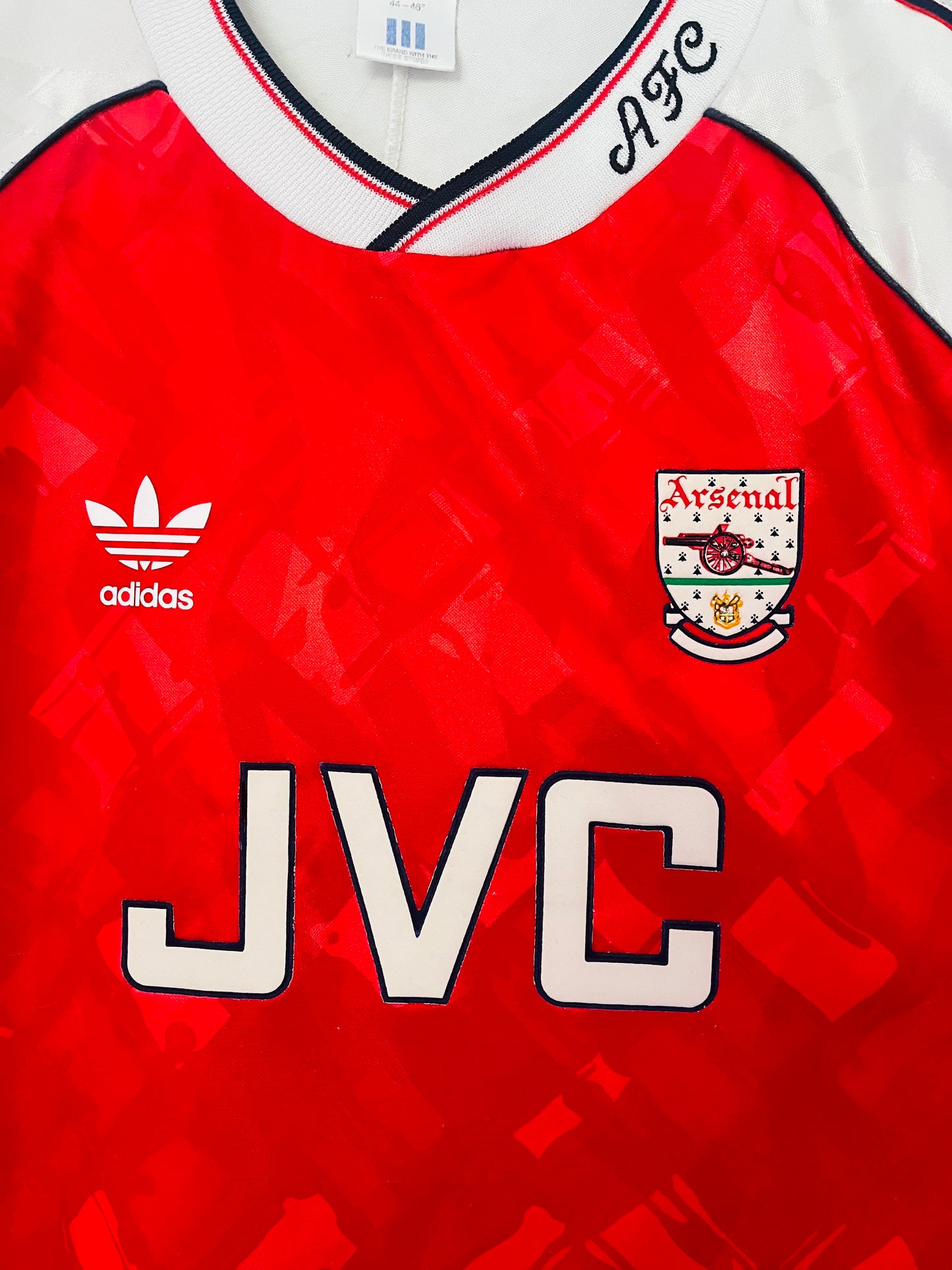 Arsenal home football shirt 1990/92 XL