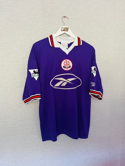 Bolton Wanderers away football shirt 1997/98 Fish Large