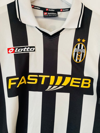 Juventus home football shirt 2001/02 Del Piero Large