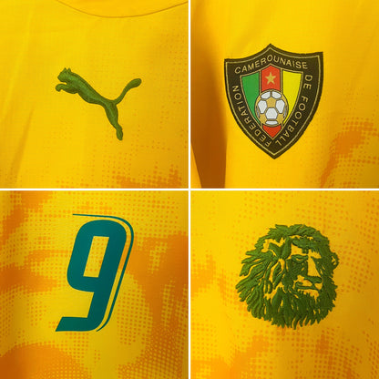 Cameroon away football shirt 2006/08 Etoo Large