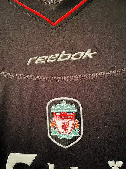 Liverpool away football shirt 2002/03 Gerrard Large