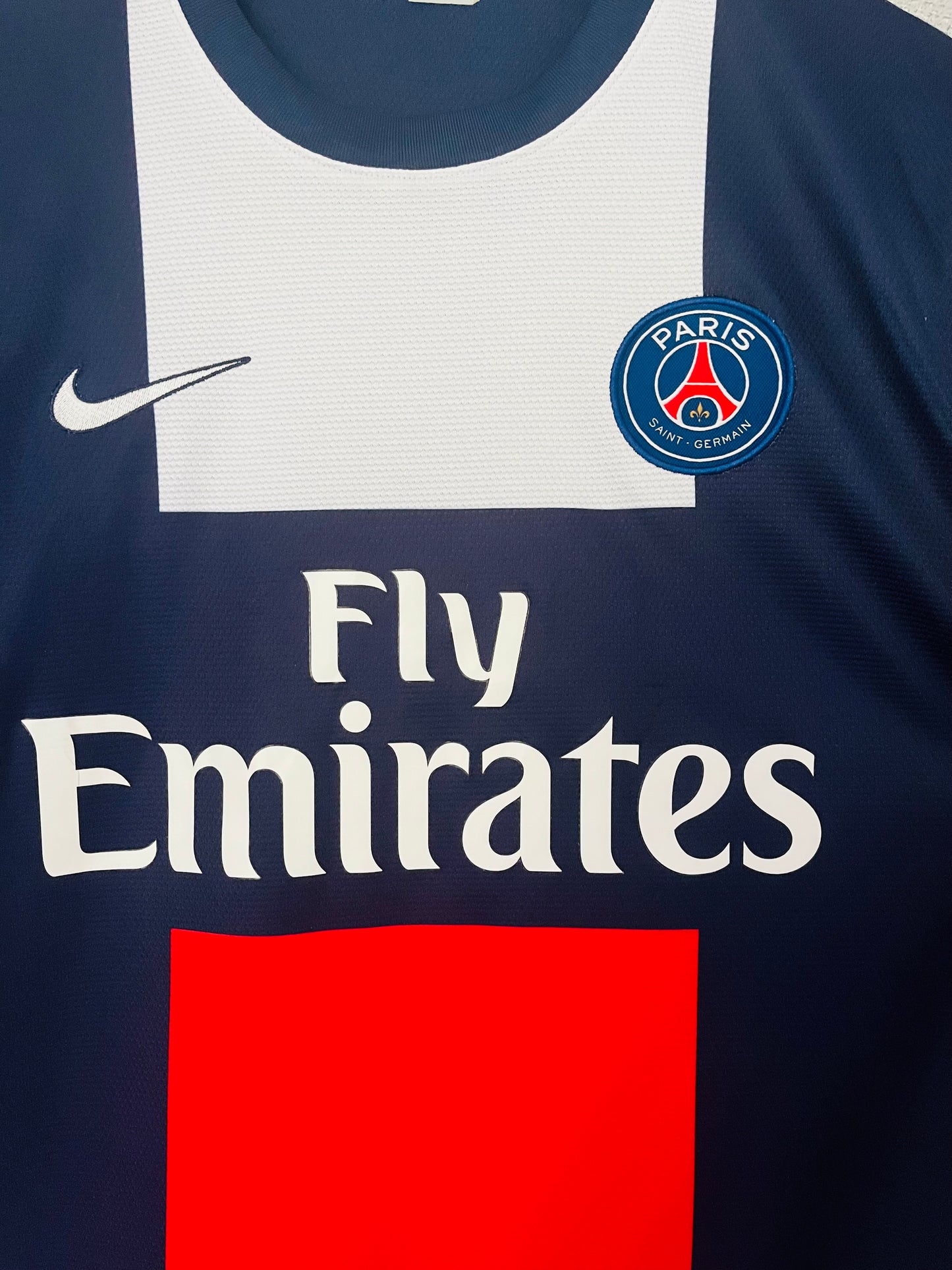 PSG home football shirt 2013/14 Beckham Medium