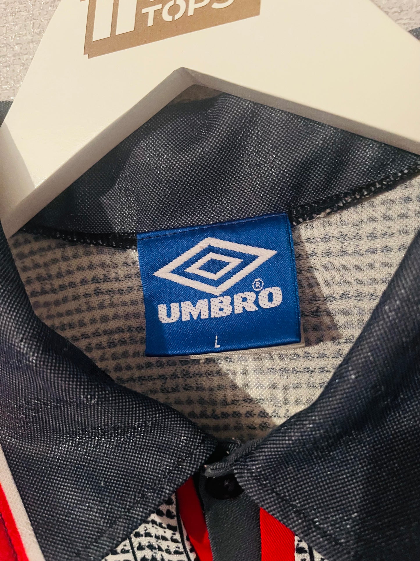 Manchester United away football shirt 1995/96 Beckham Large