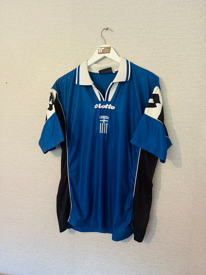 Greece home football shirt 2000/01 Karagounis Large