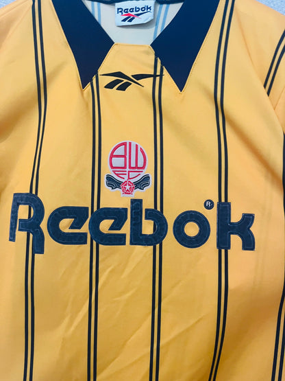 Bolton Wanderers third football shirt 1994/96 De Freitas Medium