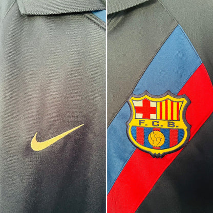 Barcelona away football shirt 2003/04 Ronaldinho Large