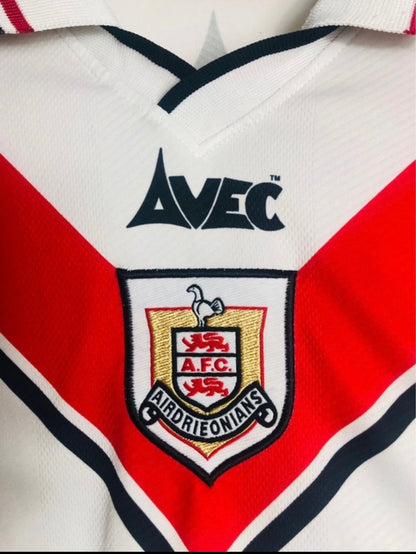 Airdrieonians home football shirt 1997/99 XXL