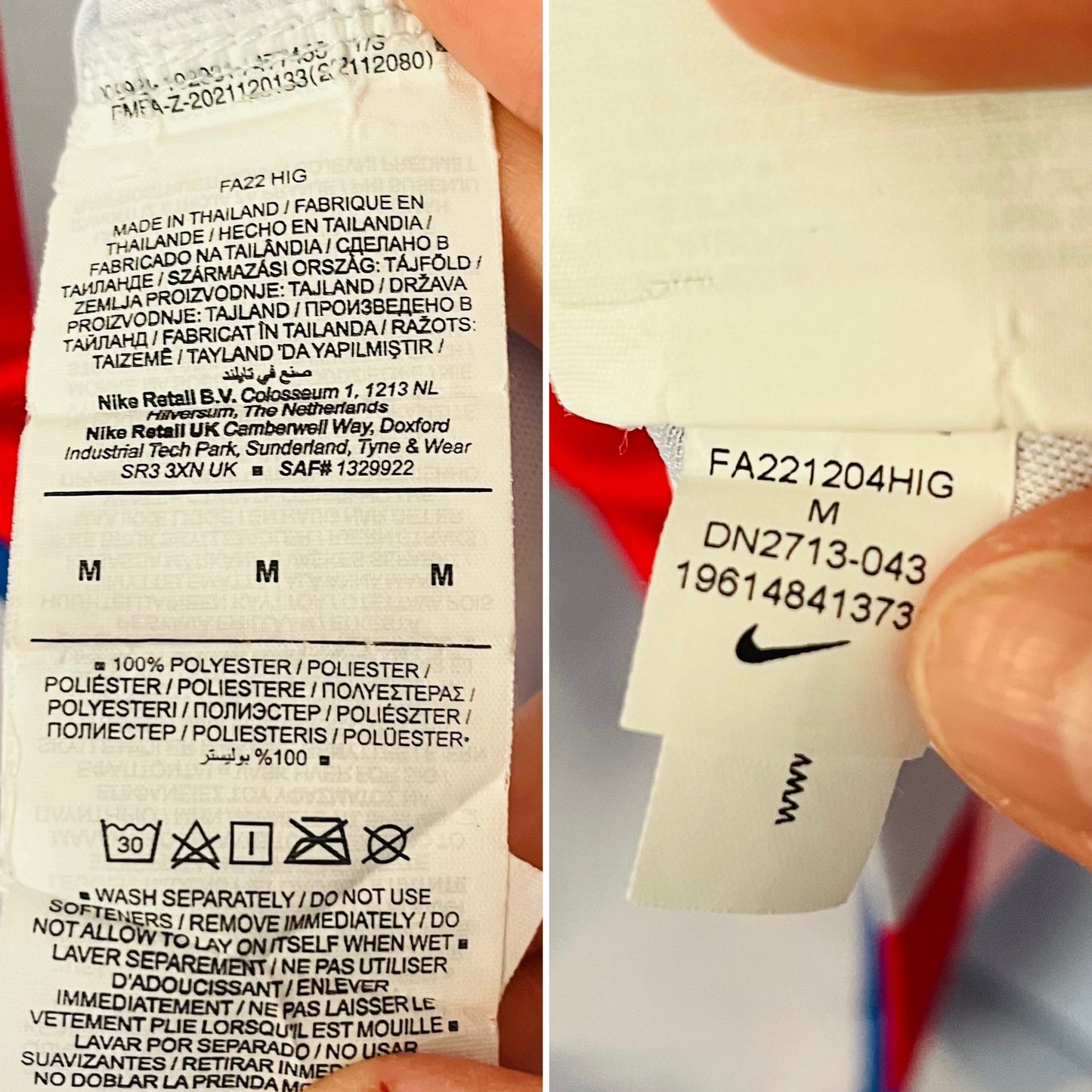 Barcelona third football shirt
2022/23 Lamine Yamal Medium