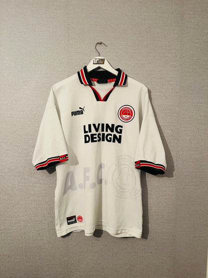 Aberdeen away football shirt 1997/98 XL