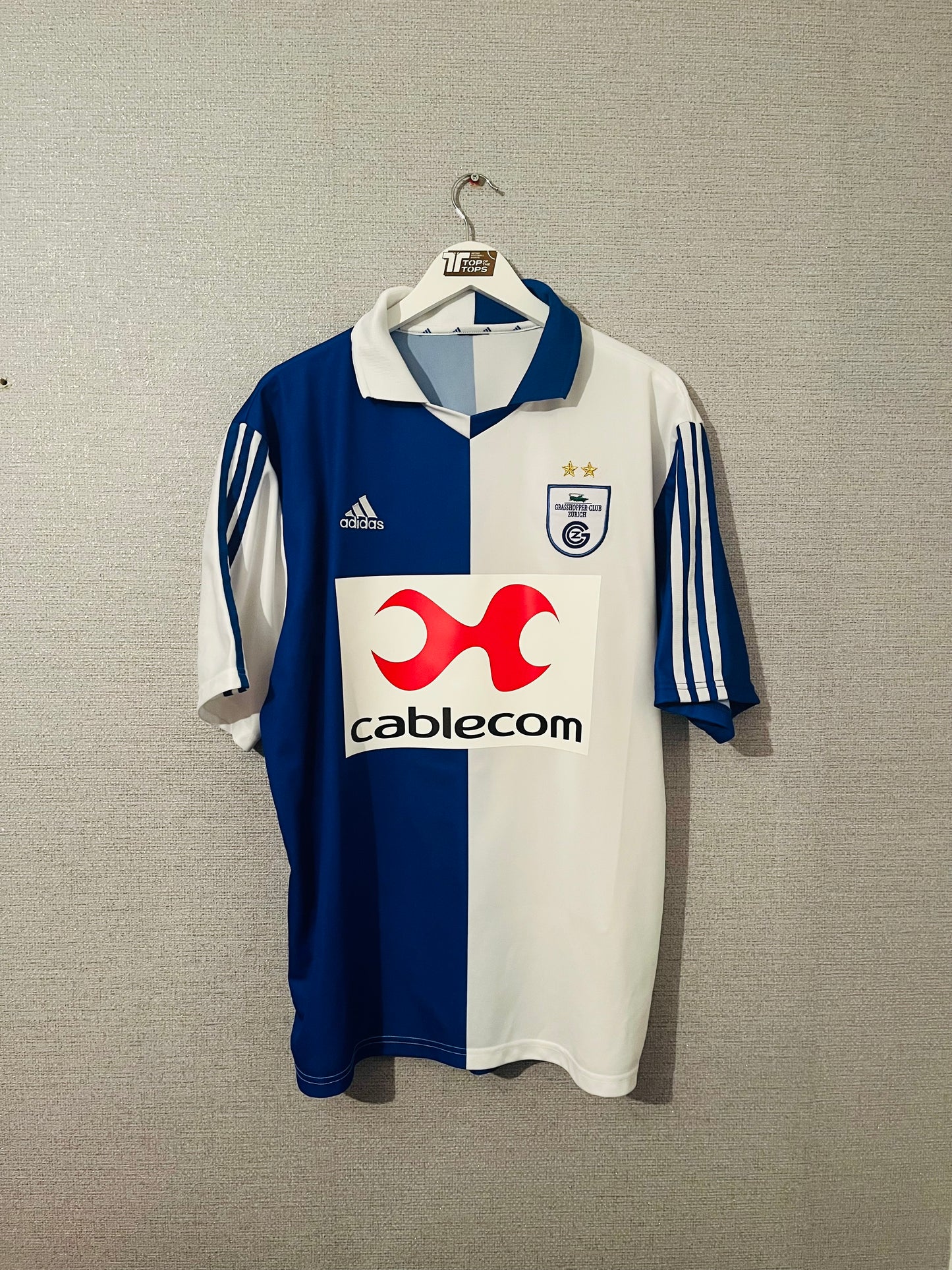 Grasshoppers Zurich home football shirt 2002/04 XL