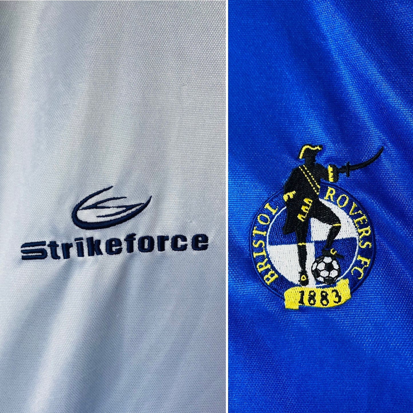 Bristol Rovers home football shirt 2003/05 XL