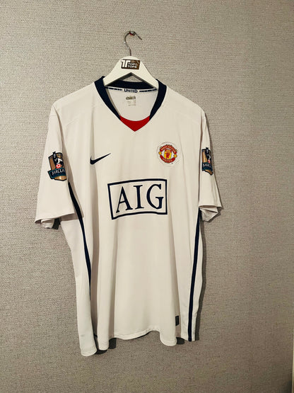 Manchester United away football shirt 2008/09 CR7 XL