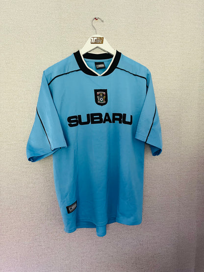 Coventry City home football shirt 2001/02 Large