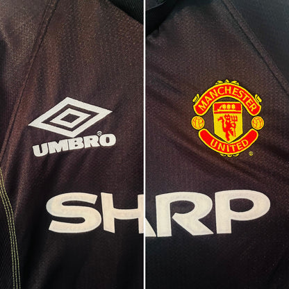 Manchester United third football shirt 1998/99 Stam XL