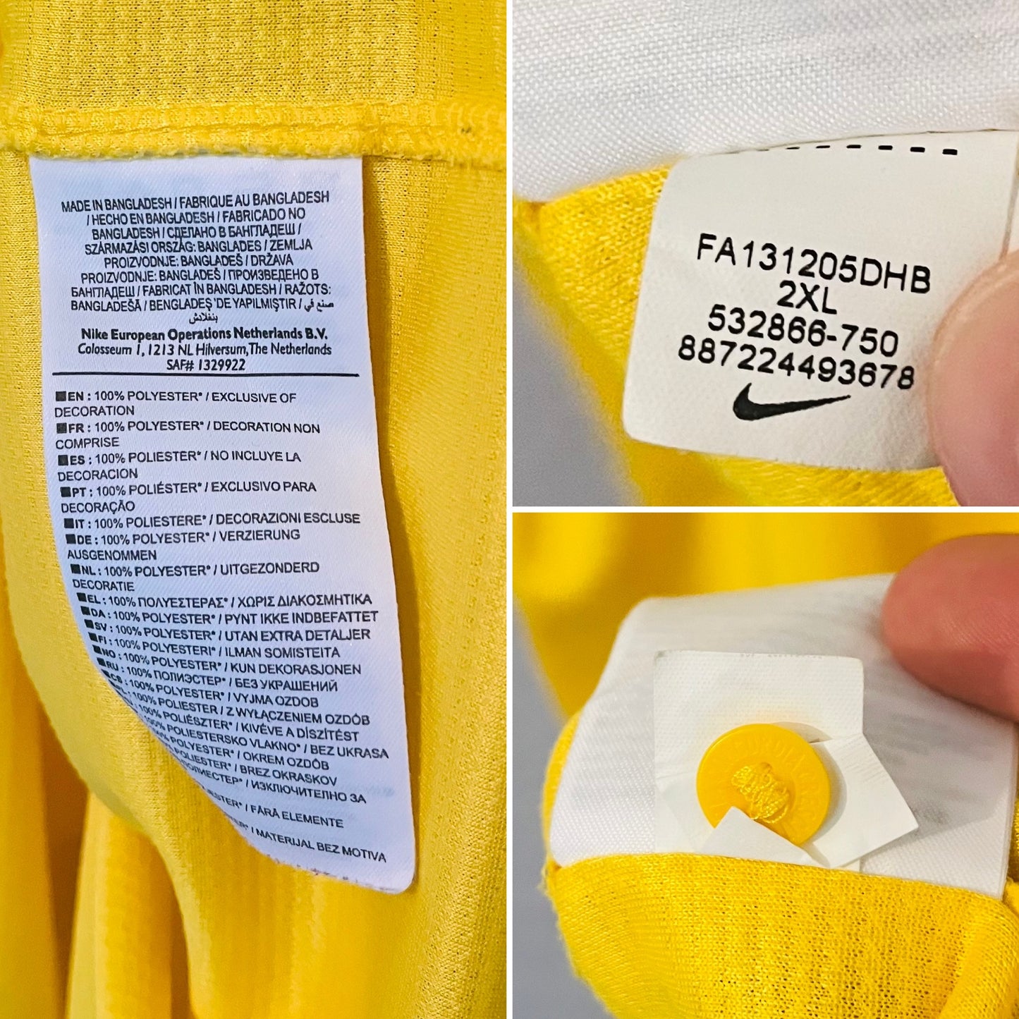 Arsenal away football shirt 2013/14 Ozil XXL