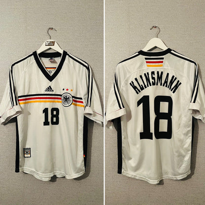 Germany home football shirt 1998/2000 Klinsmann Large