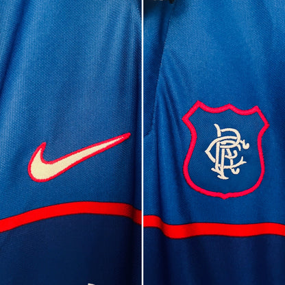 Rangers home football shirt 1997/99 Gascoigne XL