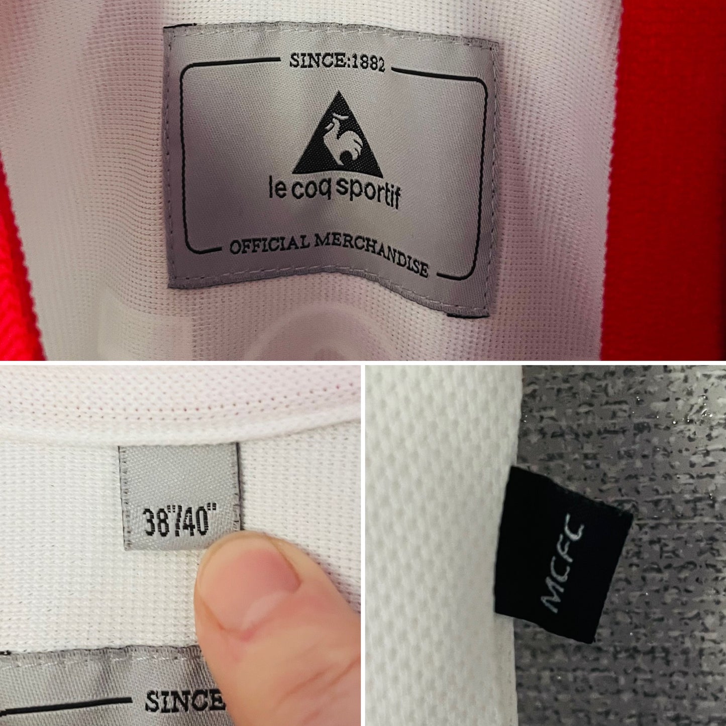 Manchester City away football shirt 2002/03 Foe Medium