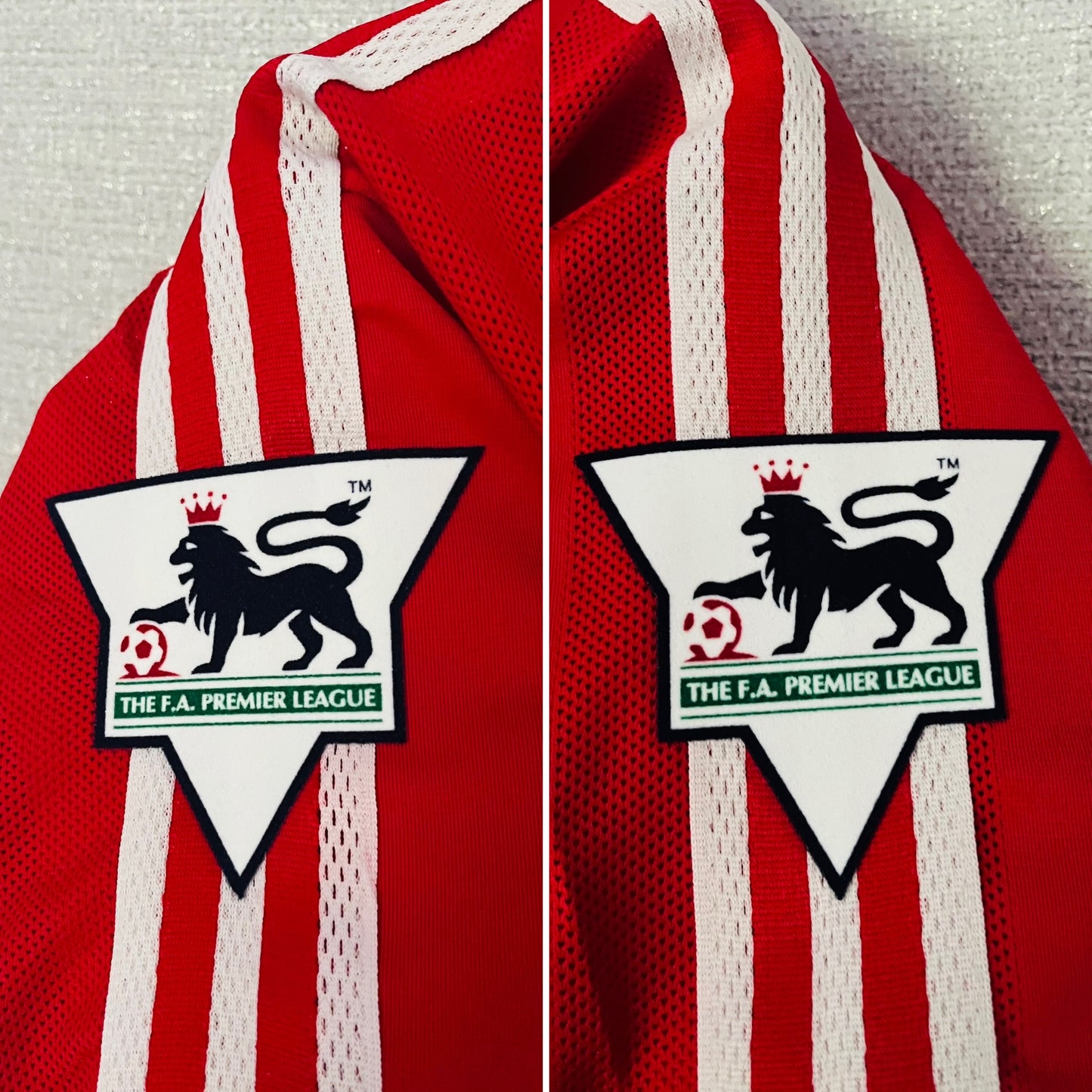 Liverpool home football shirt 1995/96 Fowler Medium