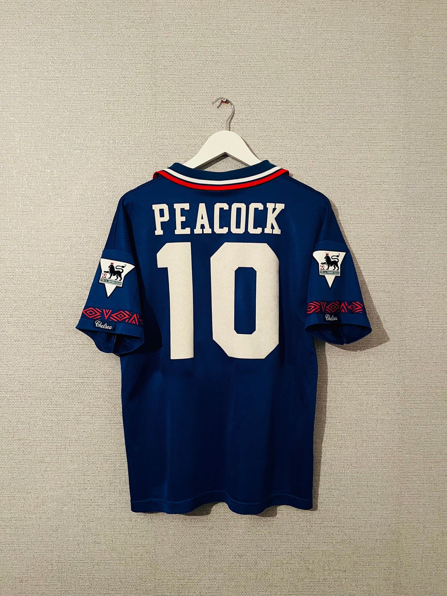 Chelsea home football shirt 1993/94 Peacock Medium