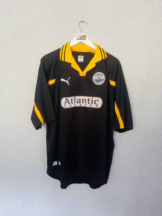 Aberdeen away football shirt 2000/01 XL