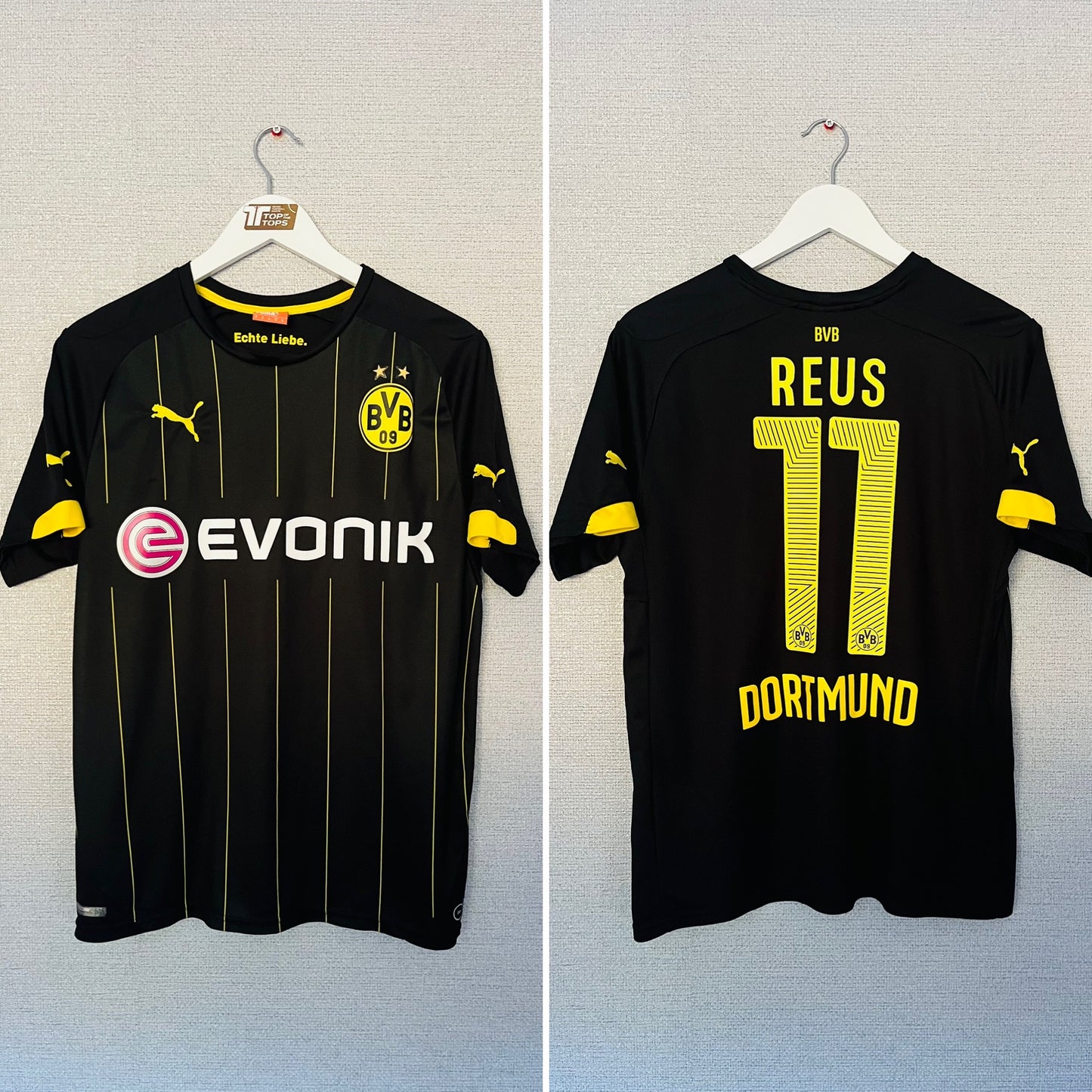 Borussia Dortmund away football shirt 2014/16 Reus Medium