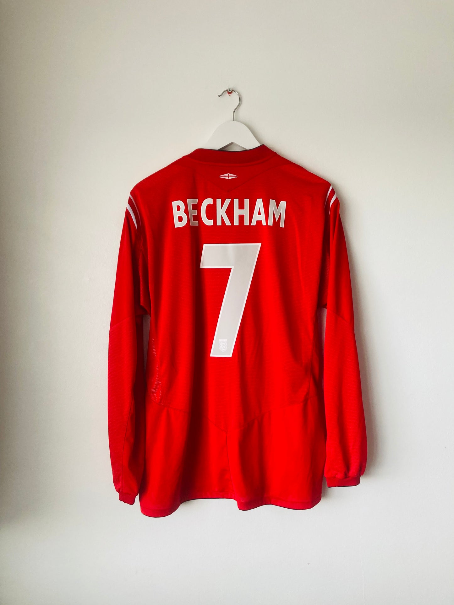 England away football shirt 2004/06 Beckham XL