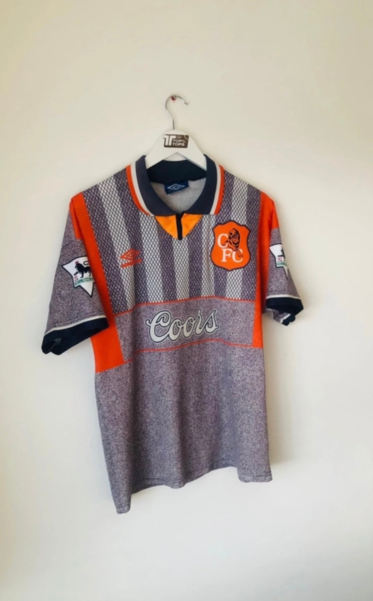 Chelsea away football shirt Gullit