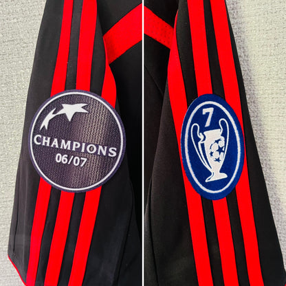 AC Milan third football shirt 2007/08 Maldini Medium