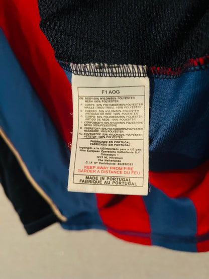 Barcelona home football shirt 2001/02 Kluivert Medium