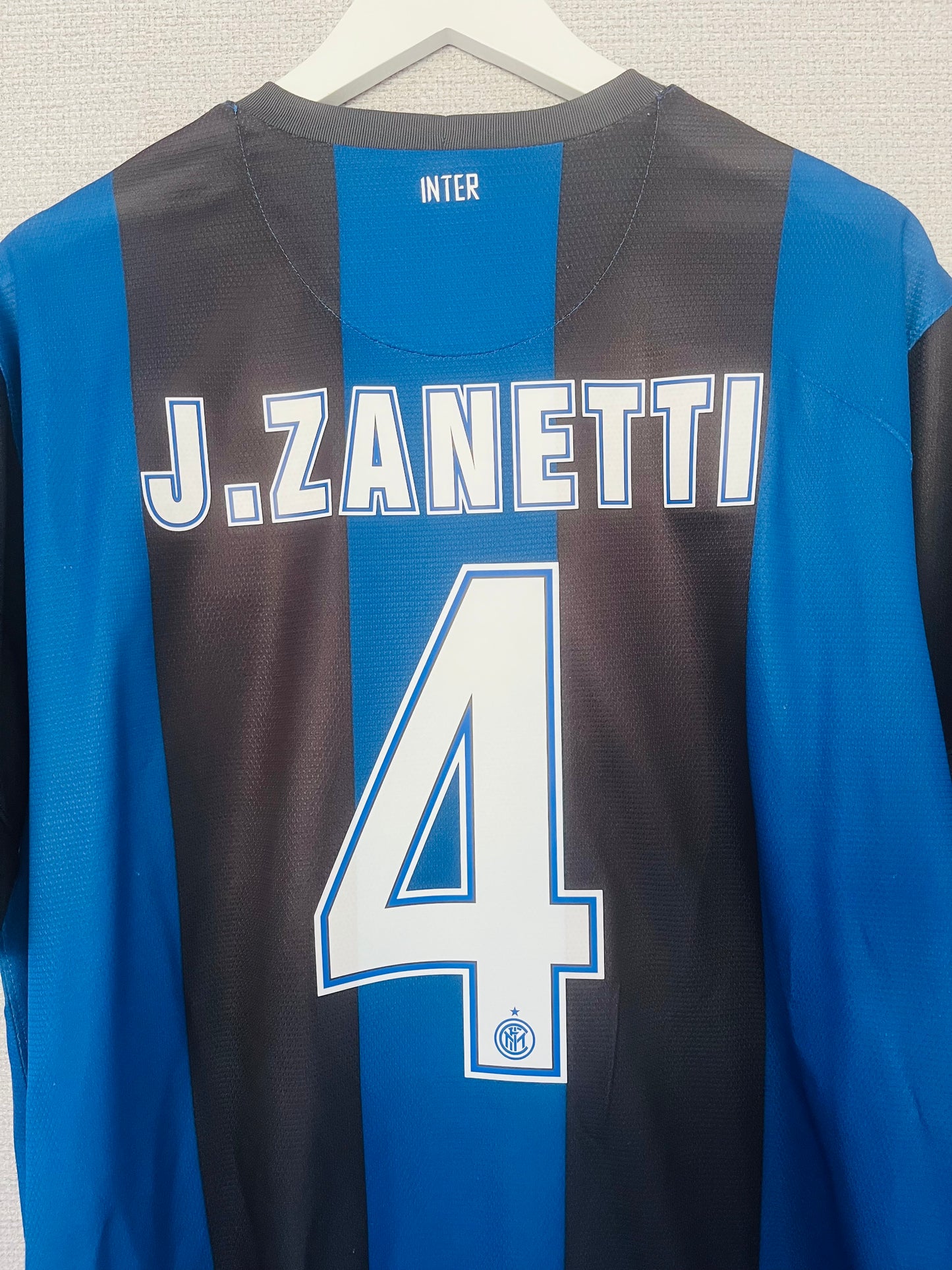 Inter Milan home football shirt 2012/13 Zanetti XL