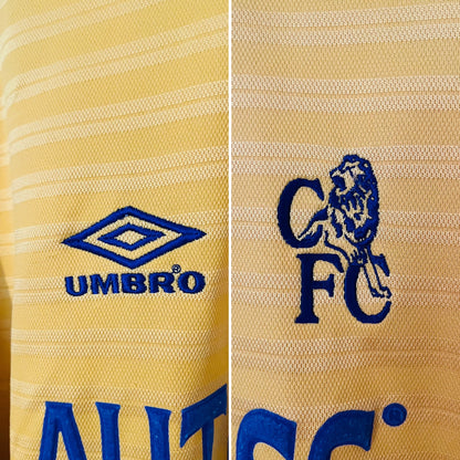 Chelsea away football shirt 2000/02 Zola XL