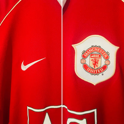 Manchester United home football shirt 2006/07 CR7 Large
