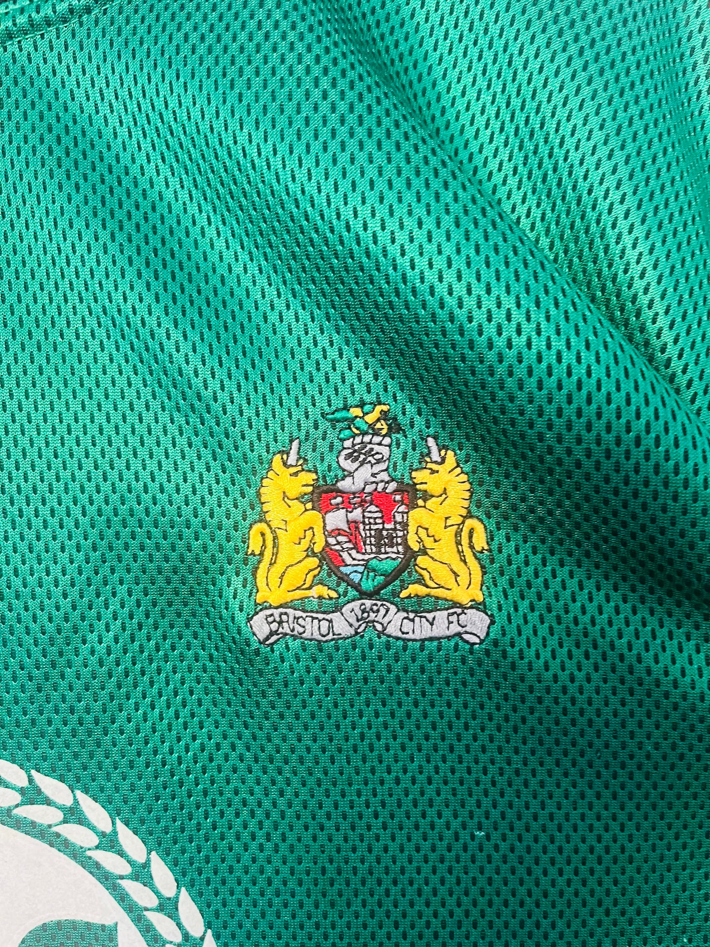 Bristol City goalkeeper football shirt 2001/02 Medium L/S