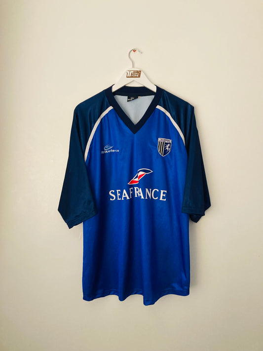 Gillingham home football shirt 2001/02 XXL