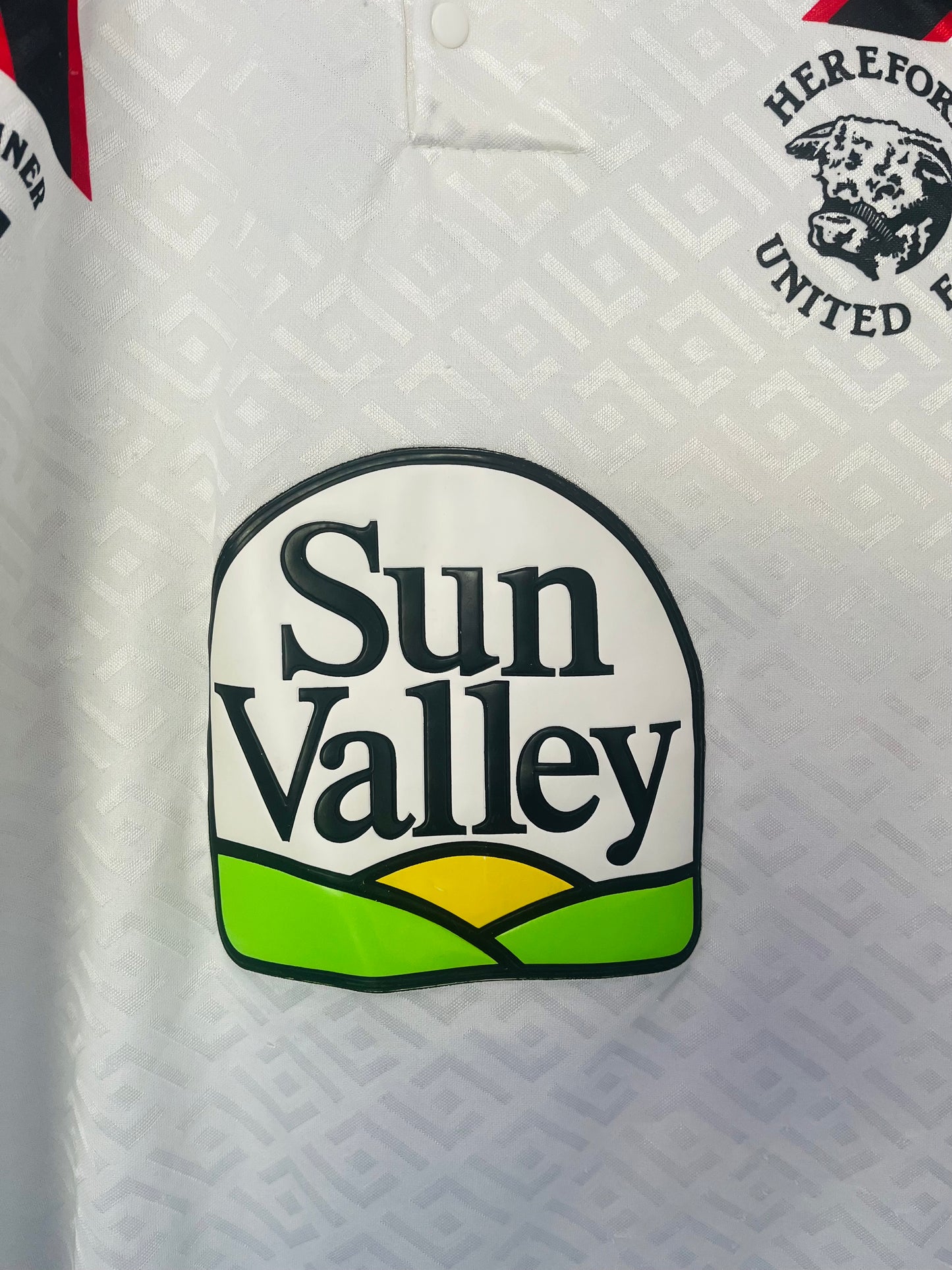 Hereford United home football shirt 1991/92 Medium